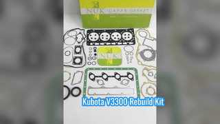 V3300 V3300-DI-T Overhaul Rebuild Kit for Kubota Engine